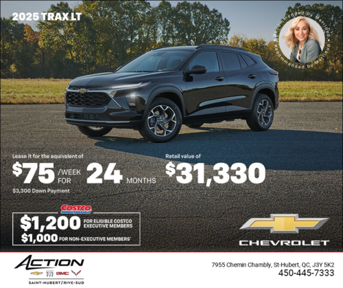 Get the 2025 Chevrolet Trax LT