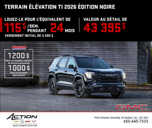 Le GMC Terrain 2026
