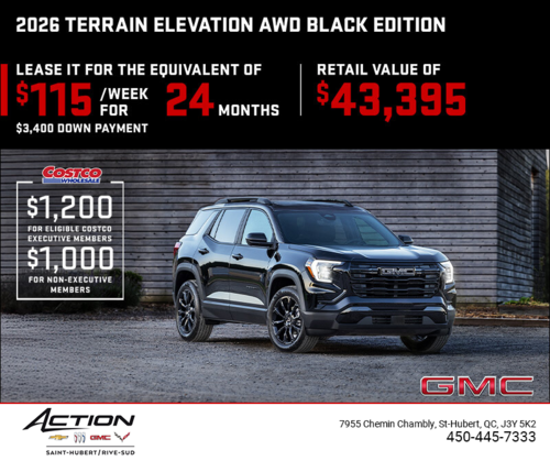 The 2026 GMC Terrain