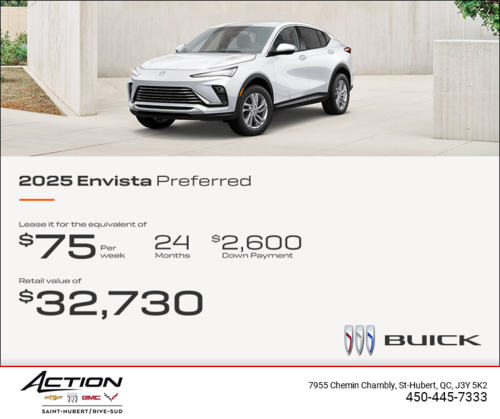 Get the 2025 Buick Envista
