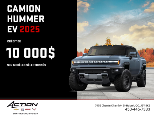 Le GMC Hummer EV VUS 2025