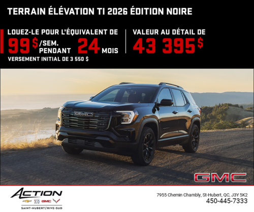 Le GMC Terrain 2026