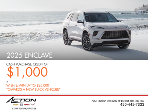 Get the 2025 Buick Enclave
