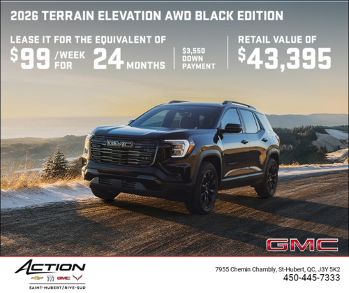 The 2026 GMC Terrain