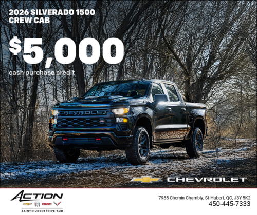 Get the 2026 Chevrolet Silverado 1500