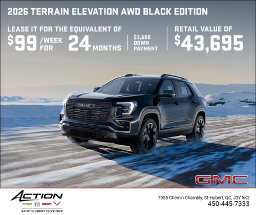 The 2026 GMC Terrain