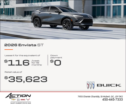 Get the 2026 Buick Envista