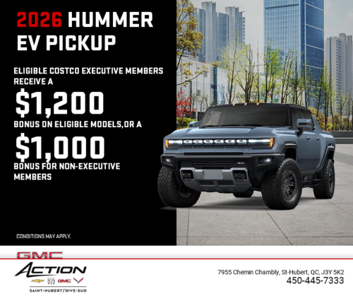 The 2026 GMC Hummer EV Pickup