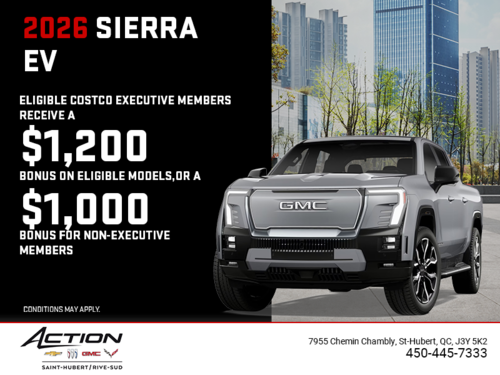 The 2026 GMC Sierra EV