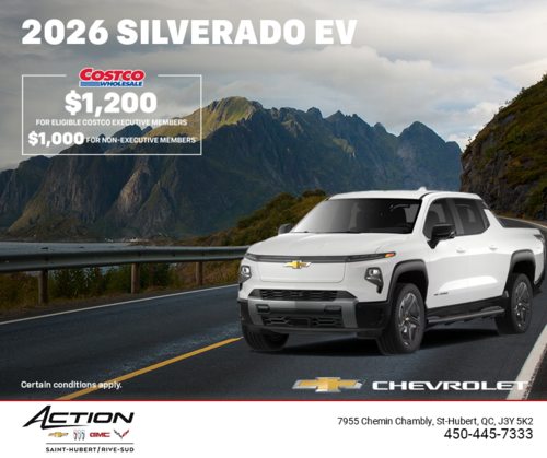 Get the 2026 Chevrolet Silverado EV