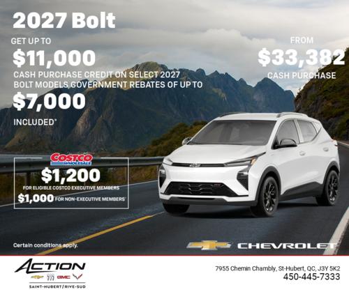 Get the 2027 Chevrolet Bolt