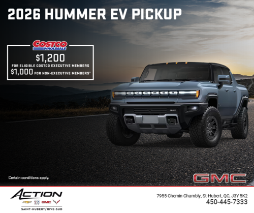 The 2026 GMC Hummer EV Pickup