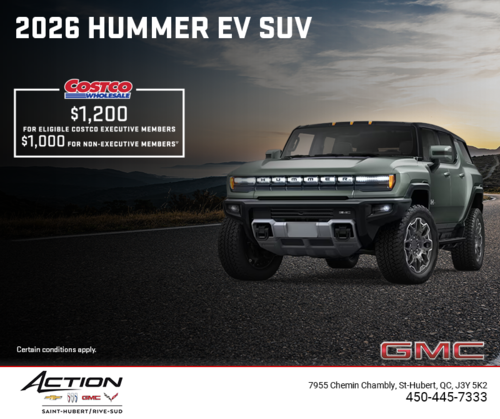 The 2026 GMC Hummer EV SUV