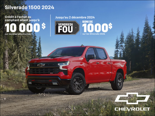 Procurez-vous le Chevrolet Silverado 1500 2024