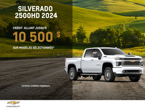 Procurez-vous le Chevrolet Silverado 2500HD 2024