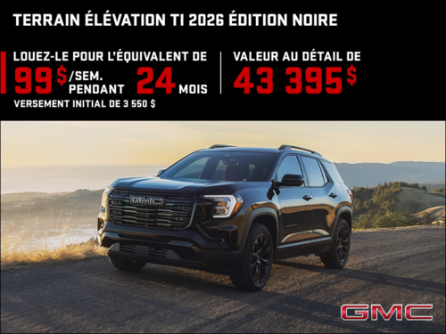 Le GMC Terrain 2026
