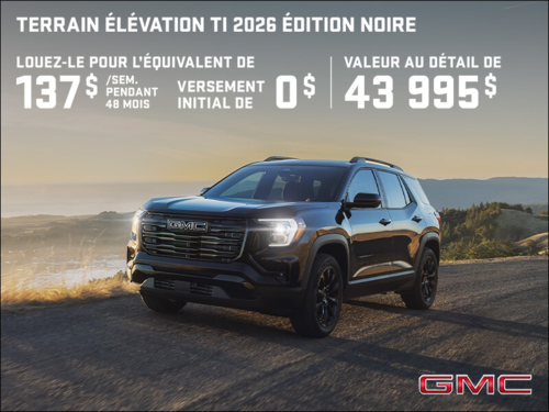 Le GMC Terrain 2026