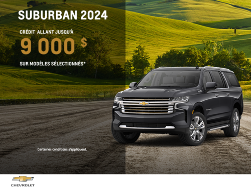 Le Chevrolet Suburban 2024