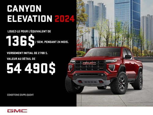 Le GMC Canyon 2024