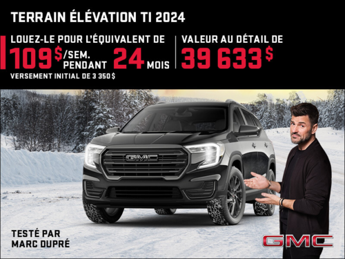 Le GMC Terrain 2024