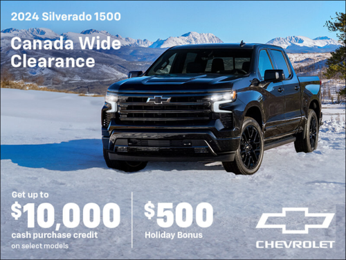 Get the 2024 Chevrolet Silverado 1500