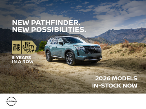 Get the 2026 Nissan Pathfinder Today!