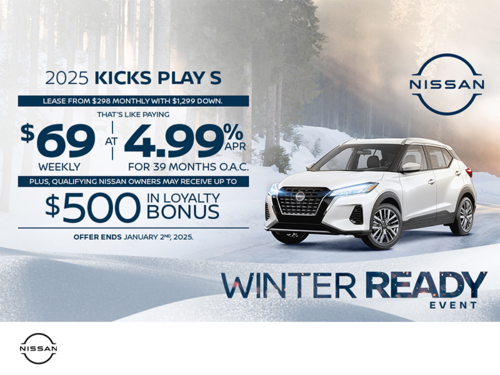 Get the 2024 Nissan Kicks Today!