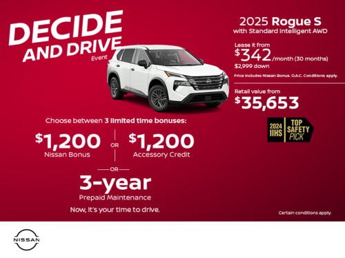 Get the 2025 Rogue Today!