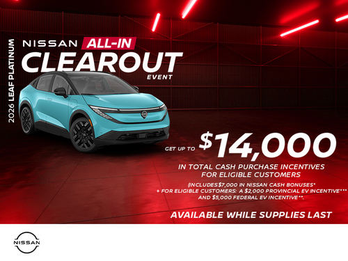 Get the 2026 Leaf Platinum Today!