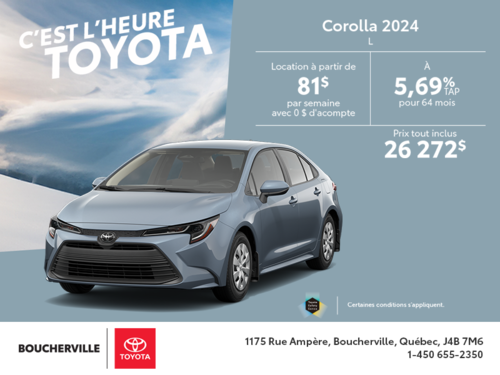 Toyota Corolla 2024