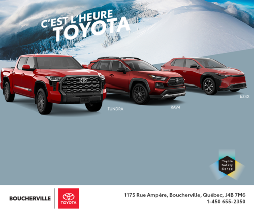 C'est l'heure Toyota!