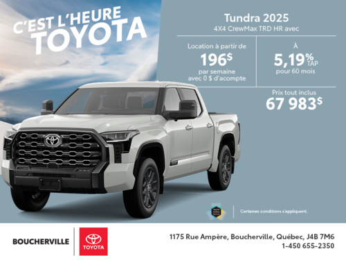 Toyota Tundra 2025