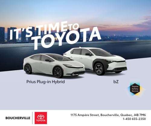 It's time to Toyota!