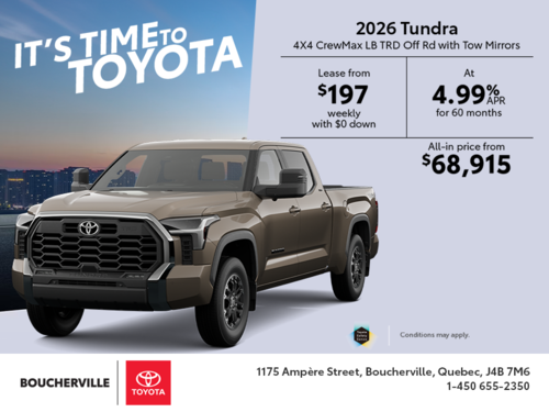 2026 Toyota Tundra