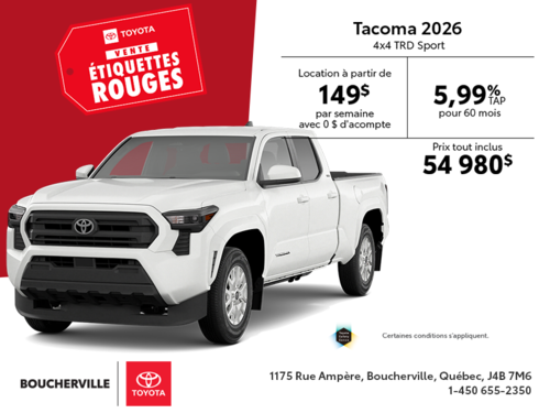 Toyota Tacoma 2026