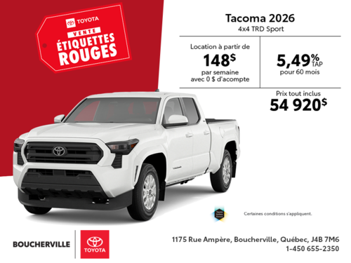 Toyota Tacoma 2026