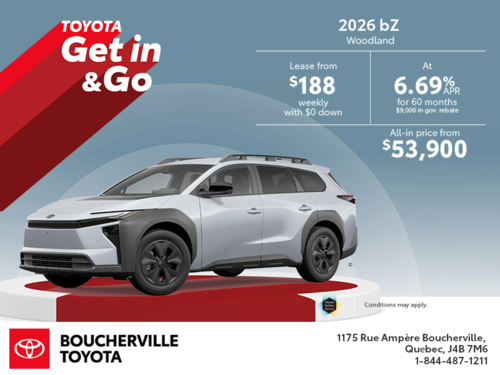 2026 Toyota bZ Woodland