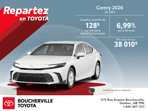 Toyota Camry Hybrid 2026