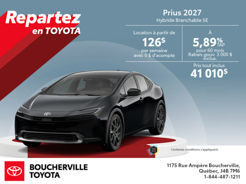 Toyota Prius Plug-In Hybrid 2027
