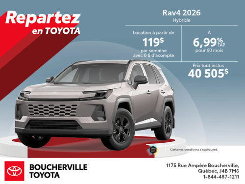 Toyota RAV4 Hybrid 2026