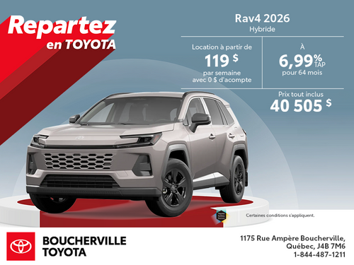 Toyota RAV4 Hybrid 2026