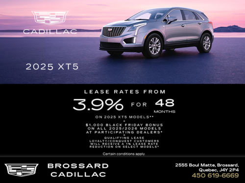 2025 Cadillac XT5