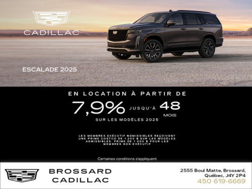Cadillac Escalade 2025