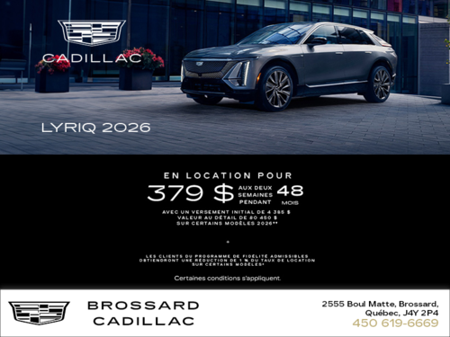 Cadillac Lyriq 2026