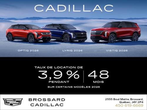 Optiq - Lyriq - Vistiq 2026