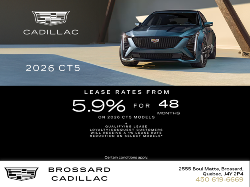 2026 Cadillac CT5