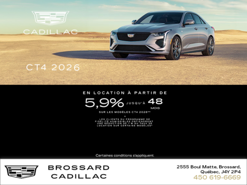 Cadillac CT4 2026