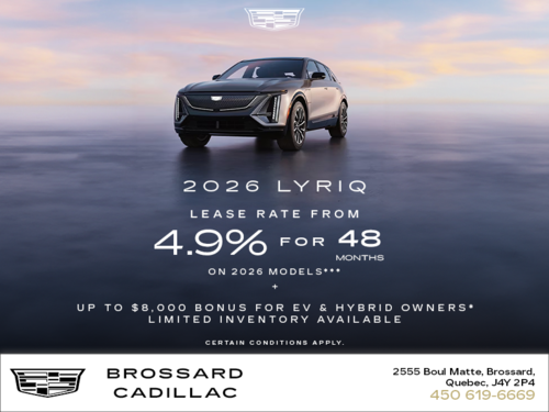 2026 Cadillac  Lyriq