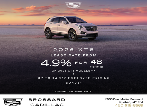 2026 Cadillac XT5