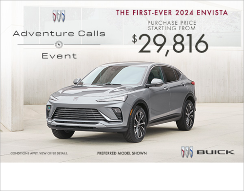 Get the 2024 Buick Envista